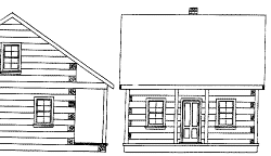 Homestead House Drawing