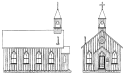 Little Church Drawing