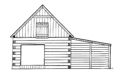 Livery stable drawing