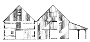 Gunnison barn drawing